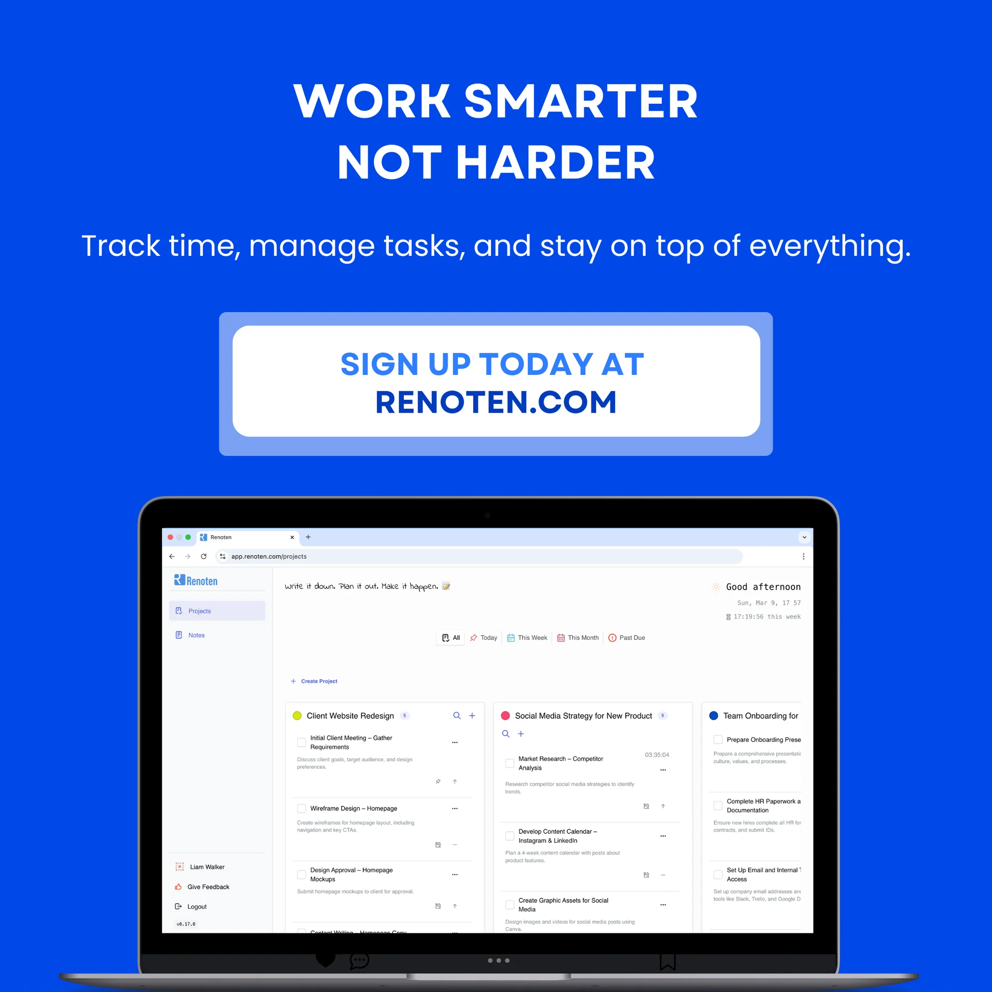 Renoten display ad - Square Format